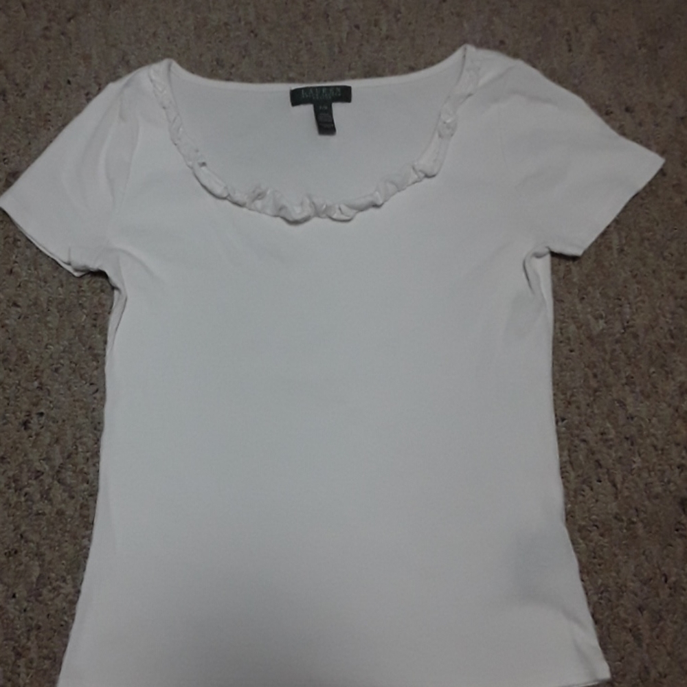 Scoop neck blouse